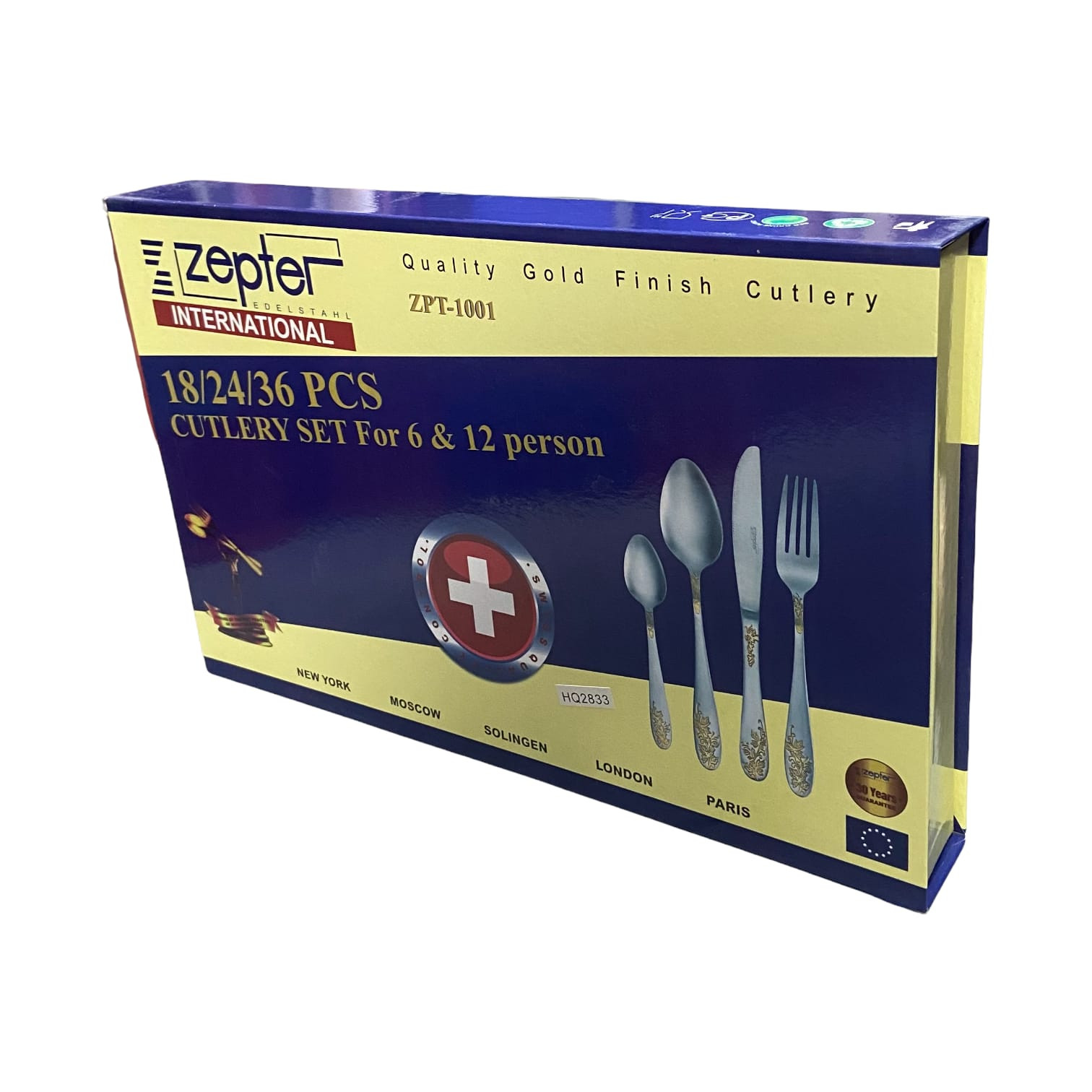 Miniatura 2 de Cubiertos Acero Inoxidable Zepter 24 Pie